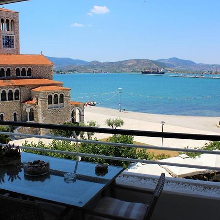Апартаменты Luxury Sea View Волос Экстерьер фото